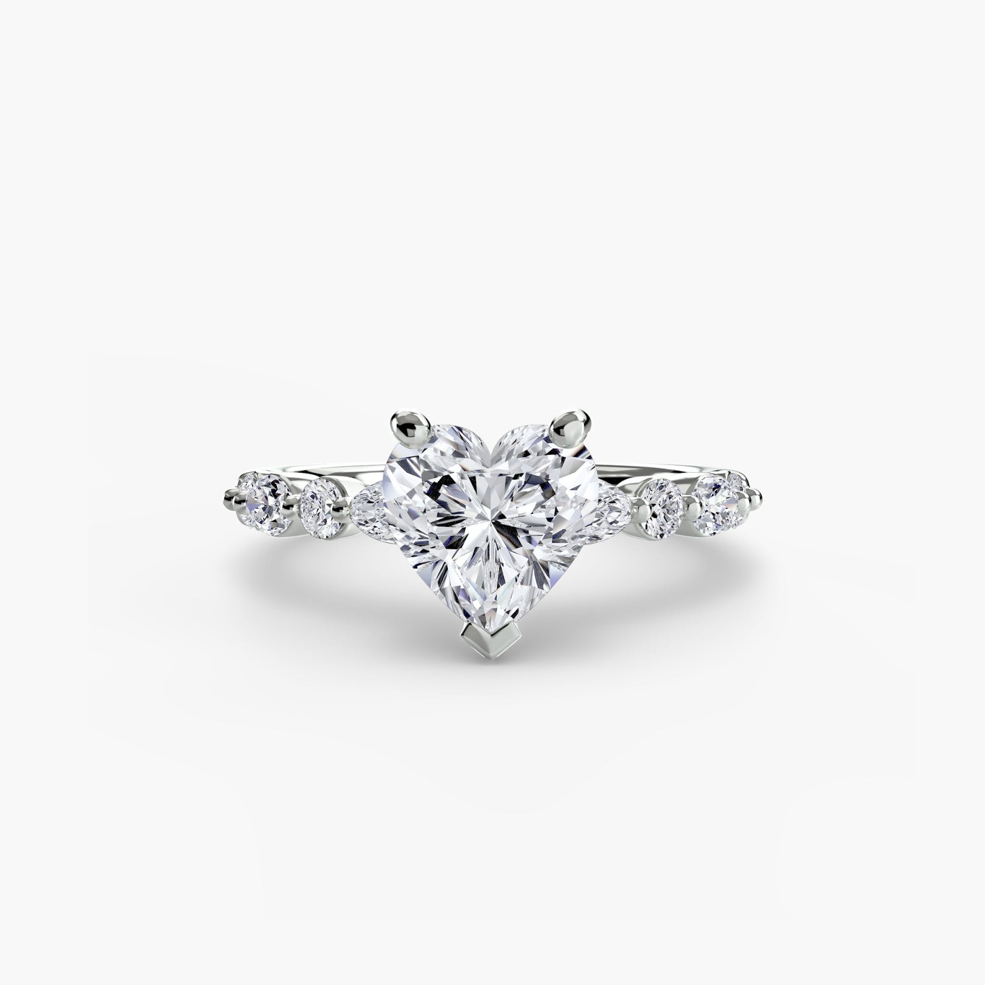 Solitaire with Eternity Pavé 2 - AYKA JEWELS