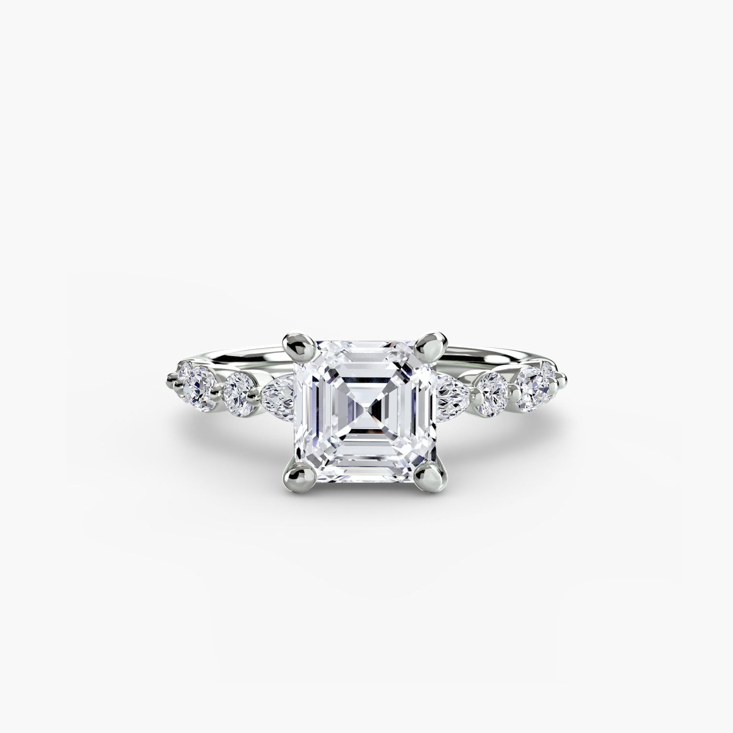 Solitaire with Eternity Pavé 2 - AYKA JEWELS