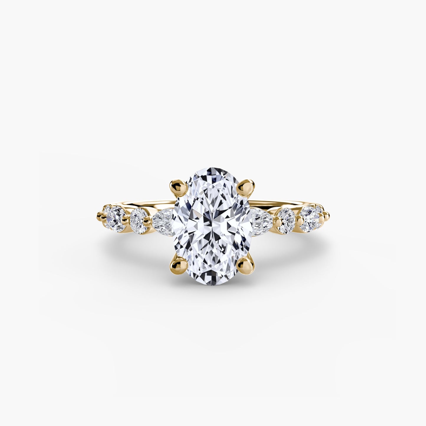 Solitaire with Eternity Pavé 2 - AYKA JEWELS