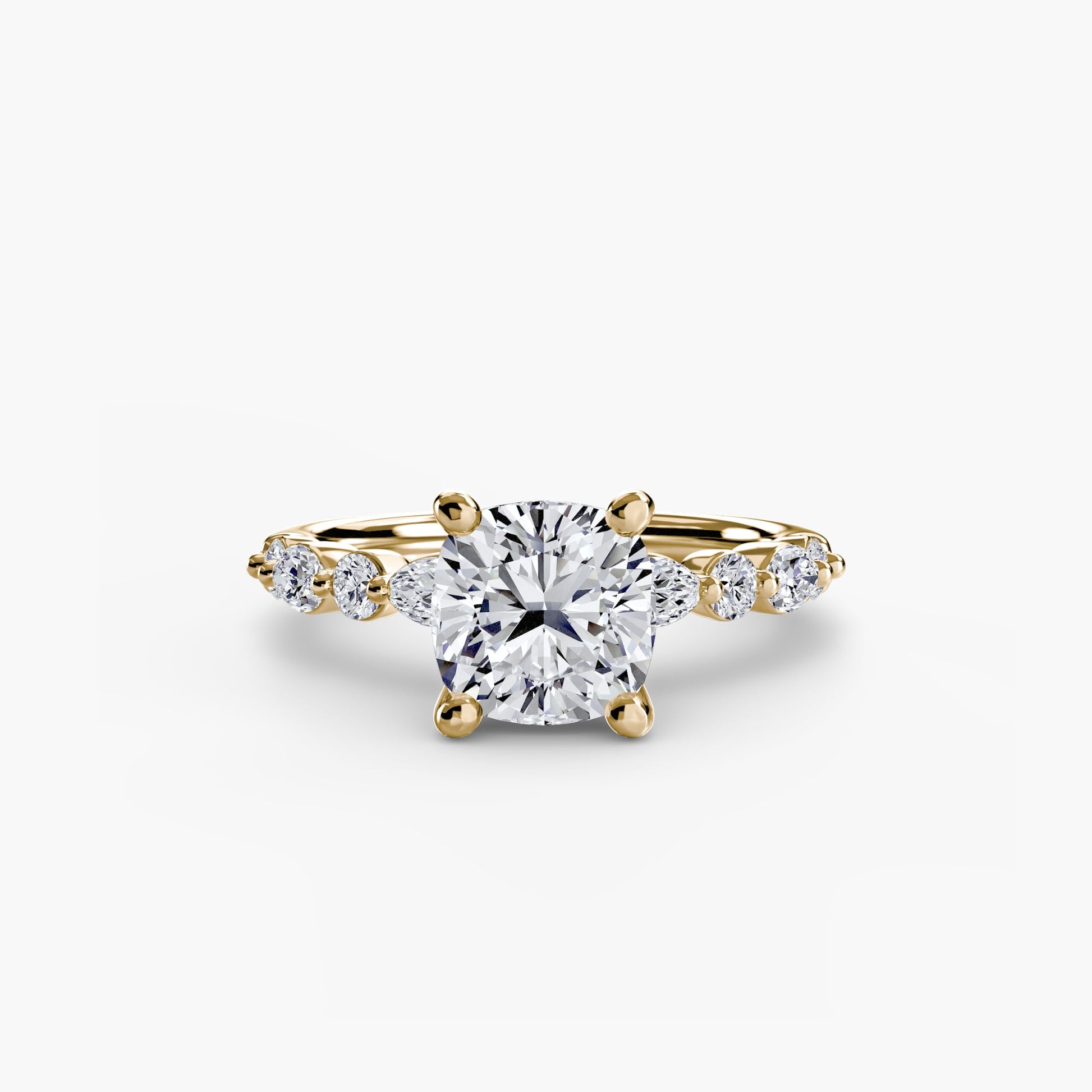 Solitaire with Eternity Pavé 2 - AYKA JEWELS