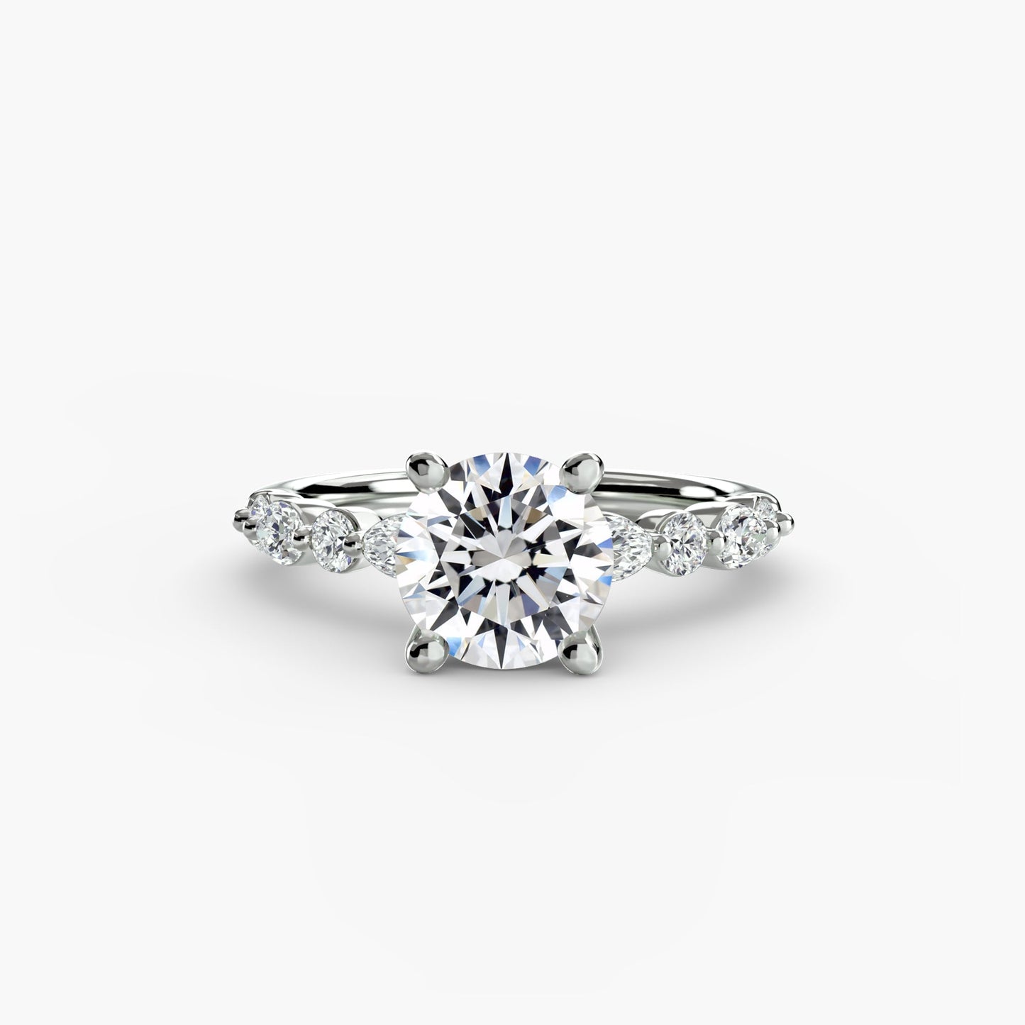 Solitaire with Eternity Pavé 2 - AYKA JEWELS