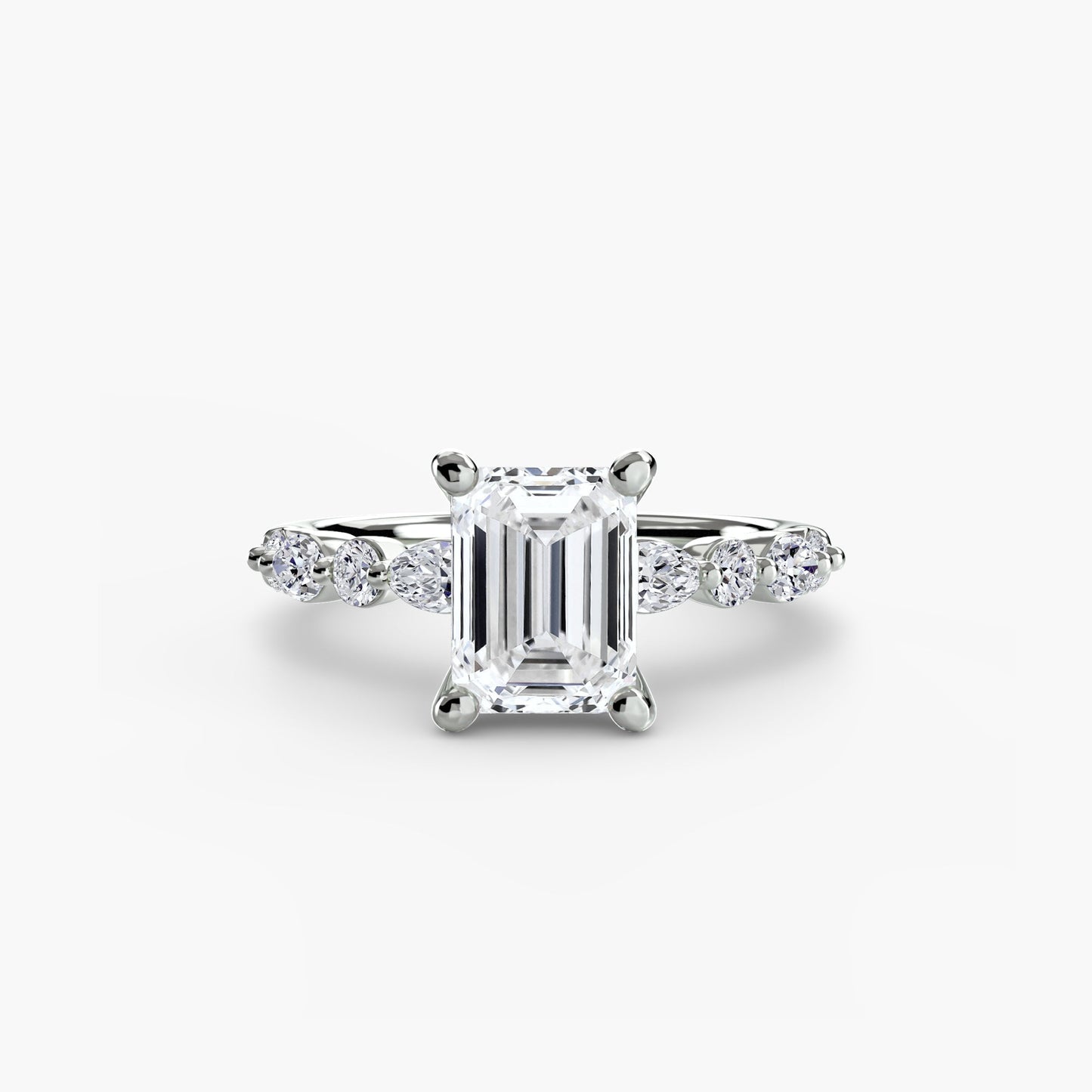 Solitaire with Eternity Pavé 2 - AYKA JEWELS