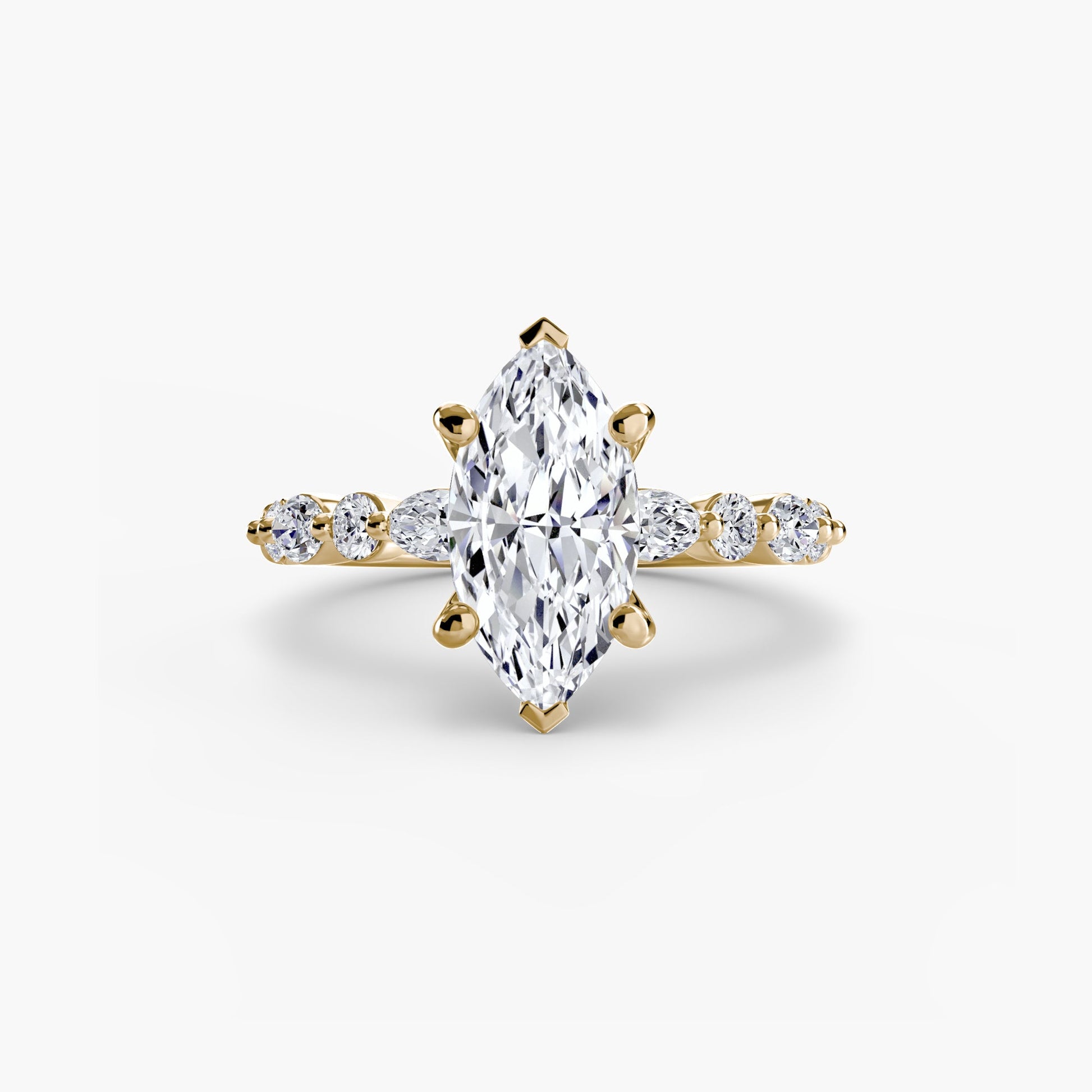 Solitaire with Eternity Pavé 2 - AYKA JEWELS