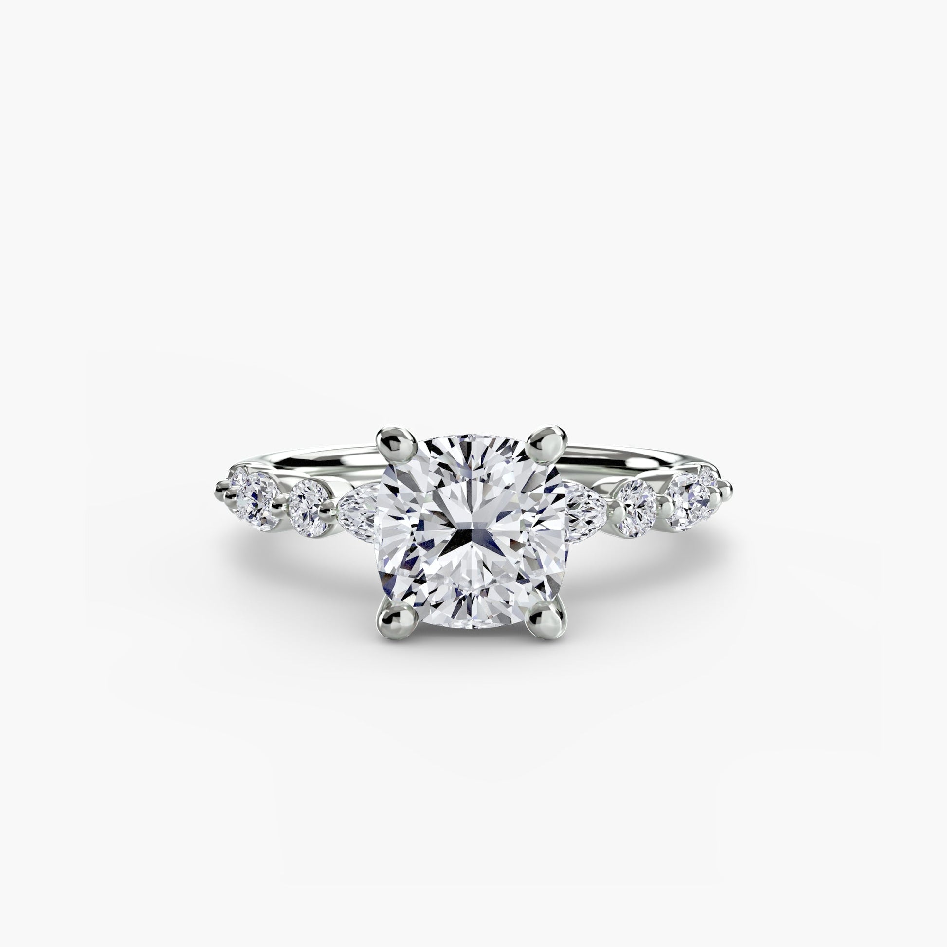Solitaire with Eternity Pavé 2 - AYKA JEWELS
