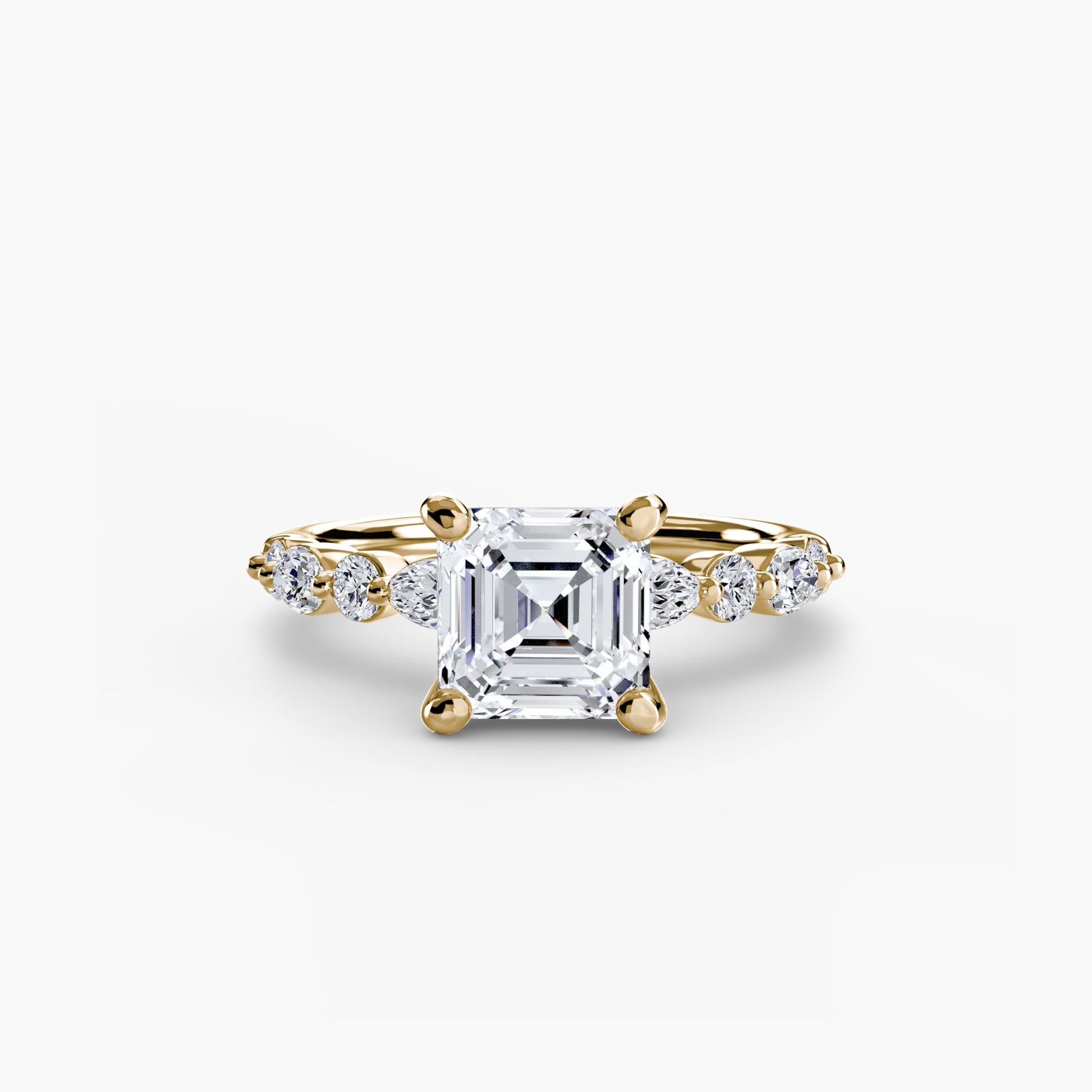 Solitaire with Eternity Pavé 2 - AYKA JEWELS