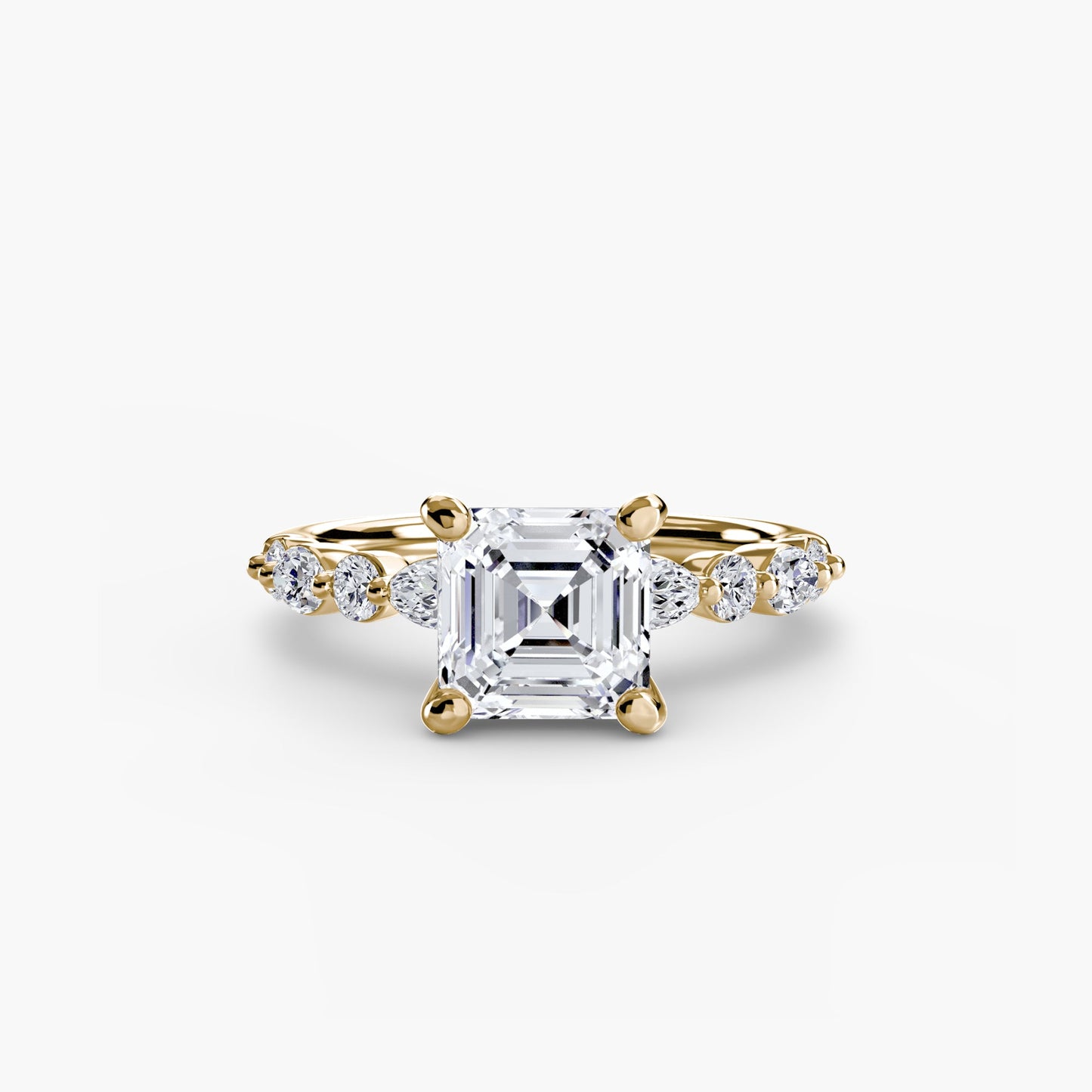 Solitaire with Eternity Pavé 2 - AYKA JEWELS