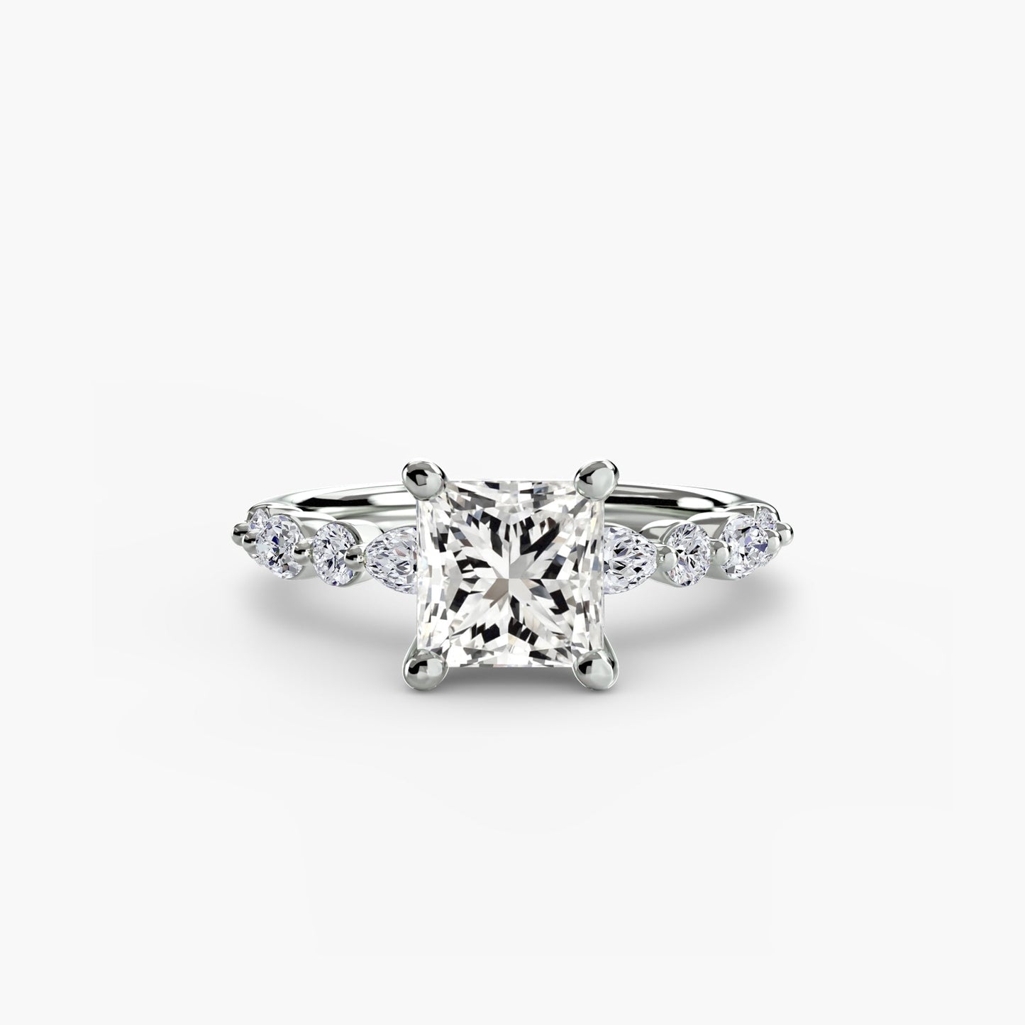 Solitaire with Eternity Pavé 2 - AYKA JEWELS
