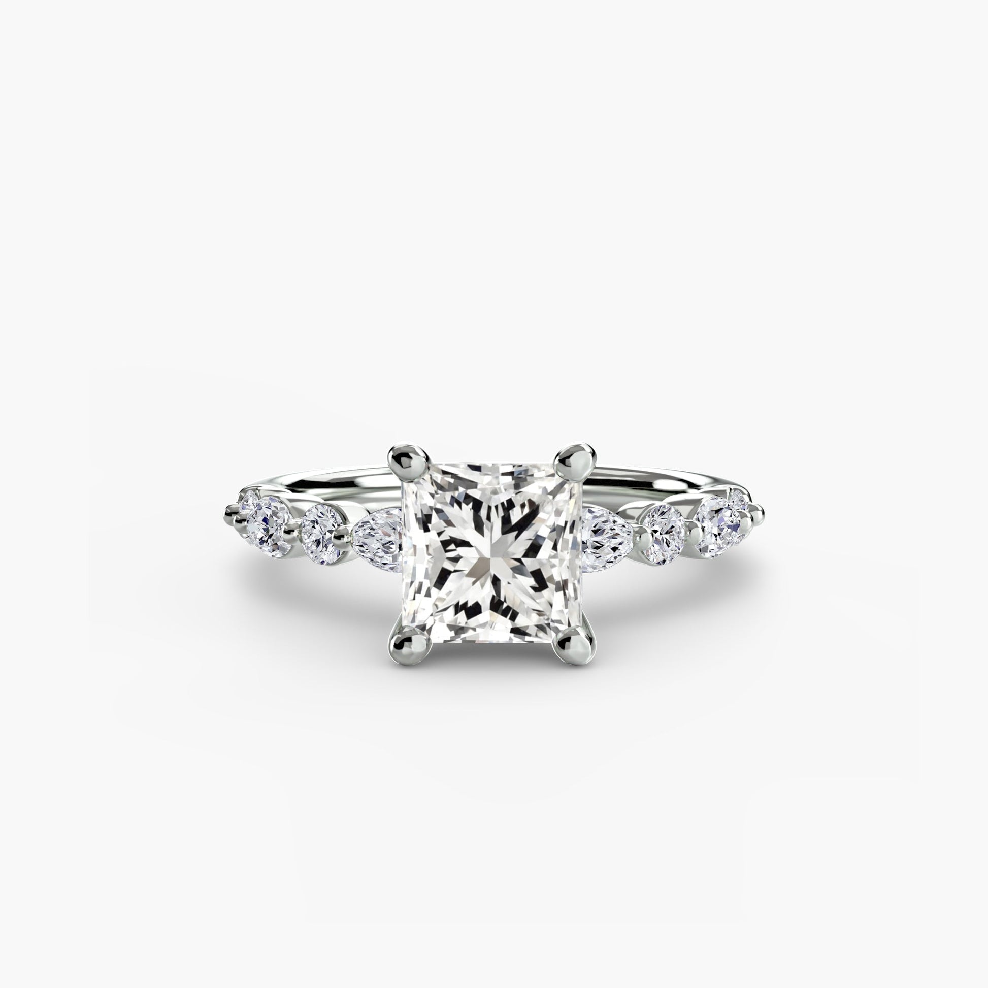 Solitaire with Eternity Pavé 2 - AYKA JEWELS