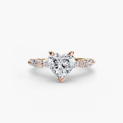 Solitaire with Eternity Pavé 2 - AYKA JEWELS