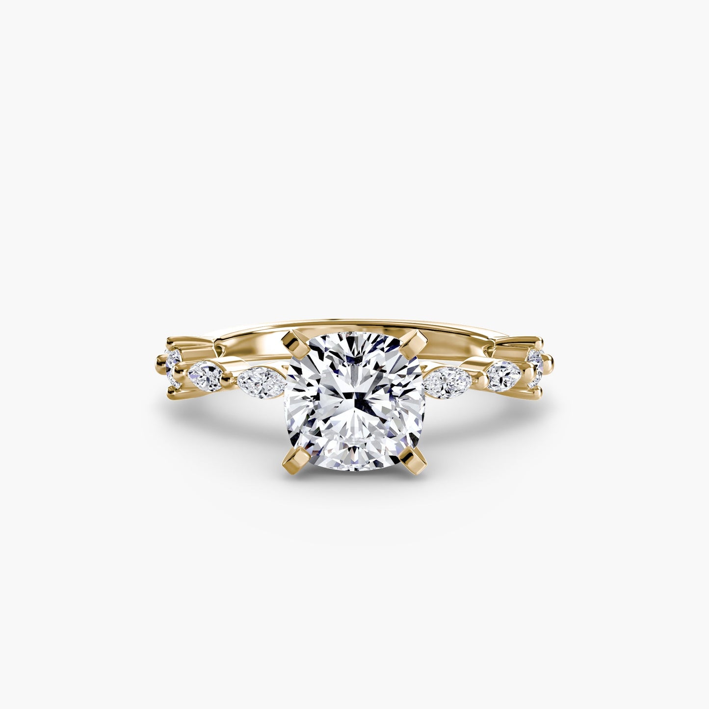 Solitaire with Eternity Pavé - AYKA JEWELS