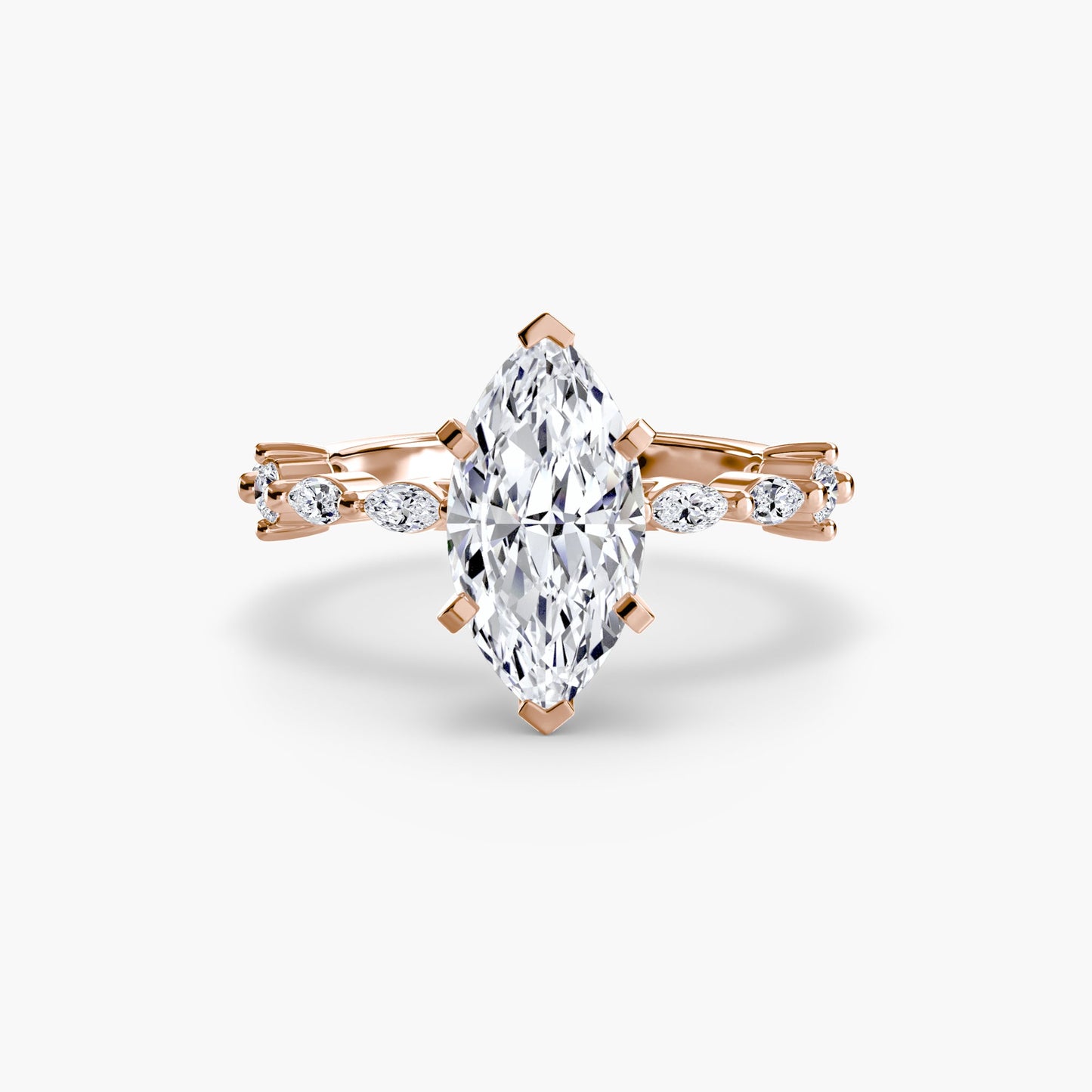 Solitaire with Eternity Pavé - AYKA JEWELS