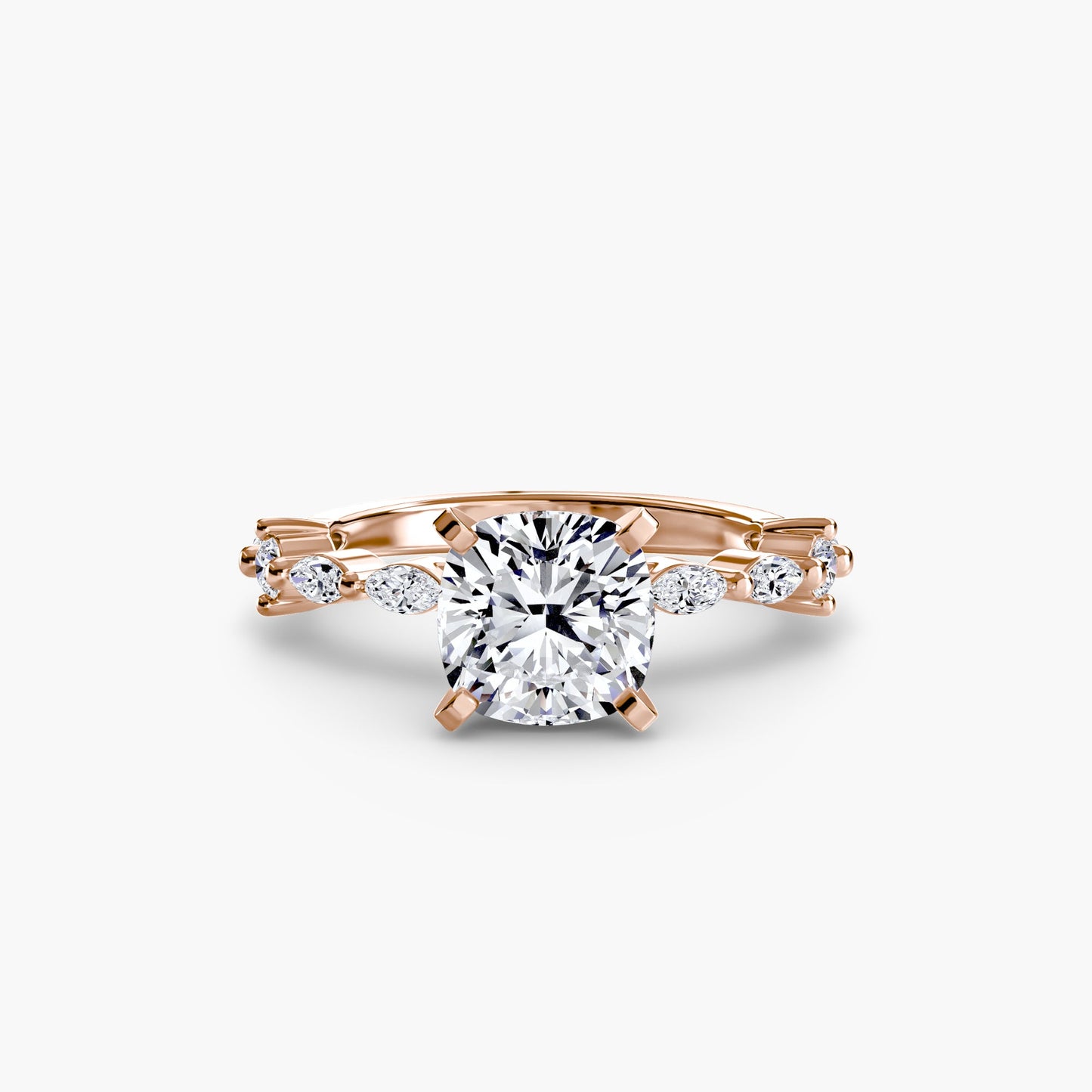 Solitaire with Eternity Pavé - AYKA JEWELS