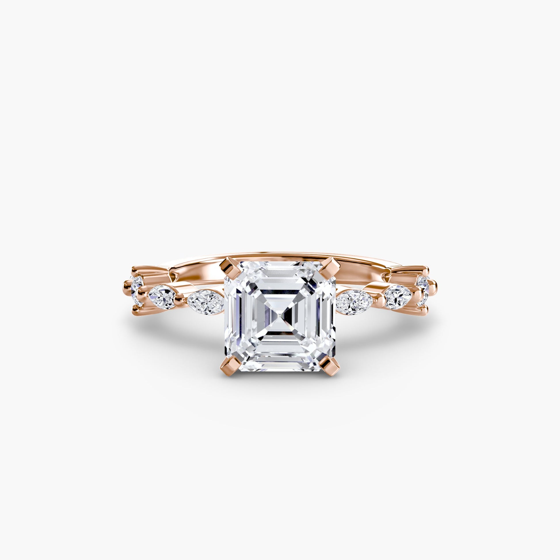 Solitaire with Eternity Pavé - AYKA JEWELS