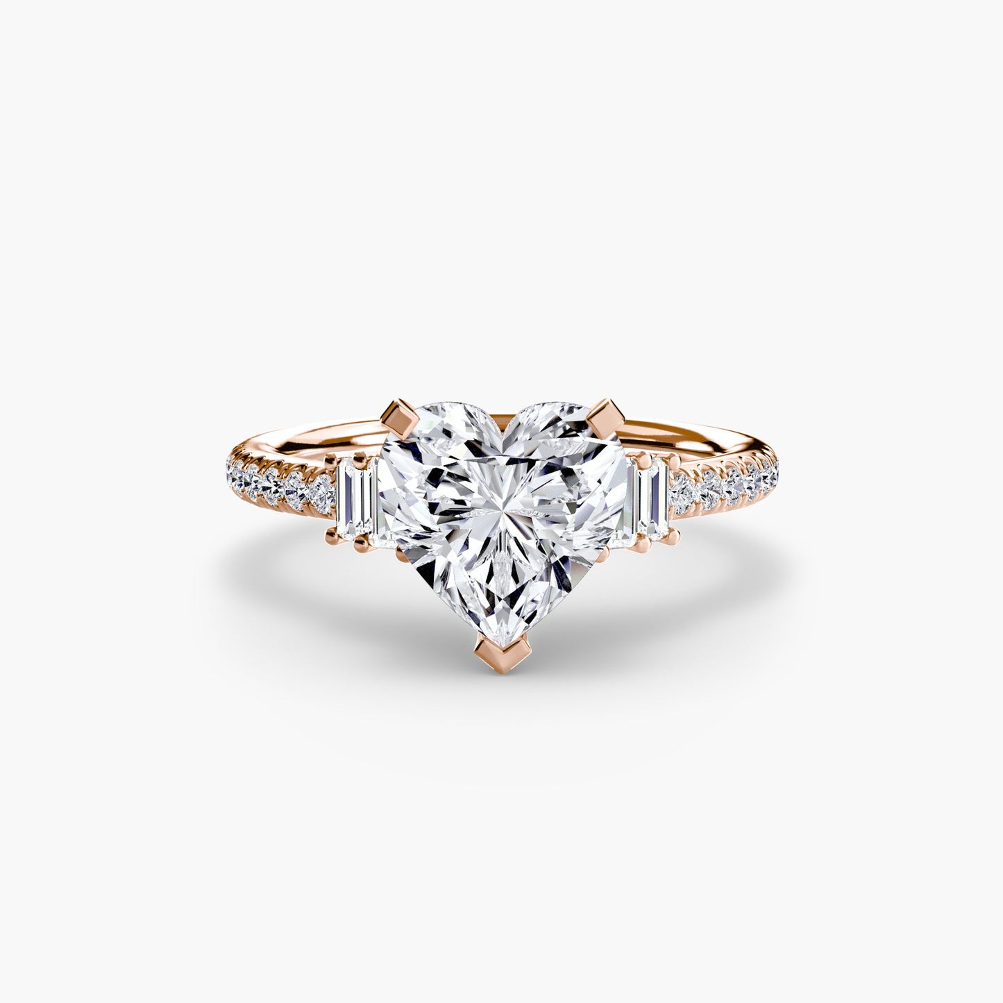Solitaire with Pavé 4 - AYKA JEWELS