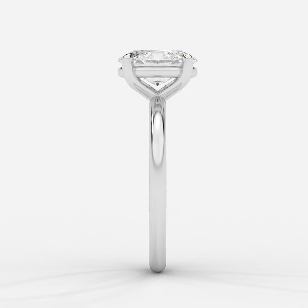 Talia Diamond Solitaire Ring - Oval - AYKA JEWELS