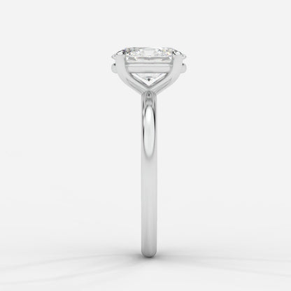 Talia Diamond Solitaire Ring - Oval - AYKA JEWELS