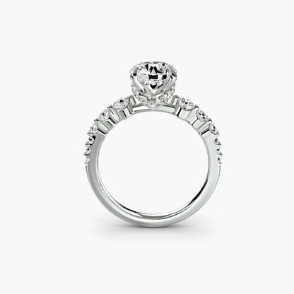 The Cascade Diamond Ring - AYKA JEWELS