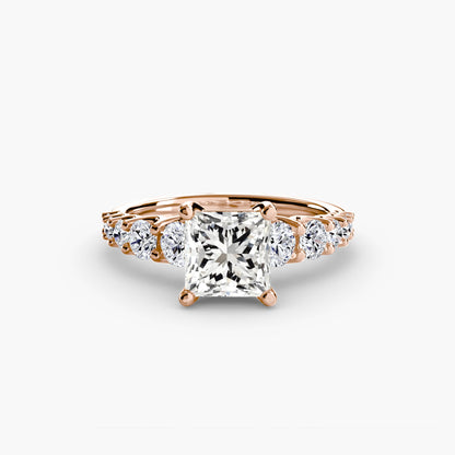 The Graduated Accent Ring - AYKA JEWELS