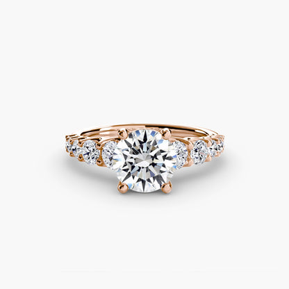 The Graduated Accent Ring - AYKA JEWELS