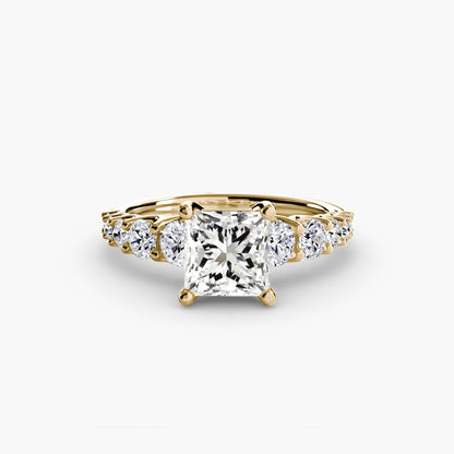 The Graduated Accent Ring - AYKA JEWELS