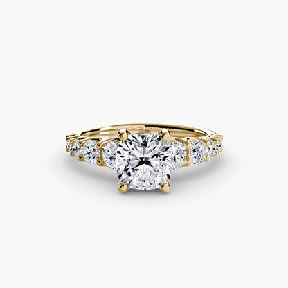 The Graduated Accent Ring - AYKA JEWELS