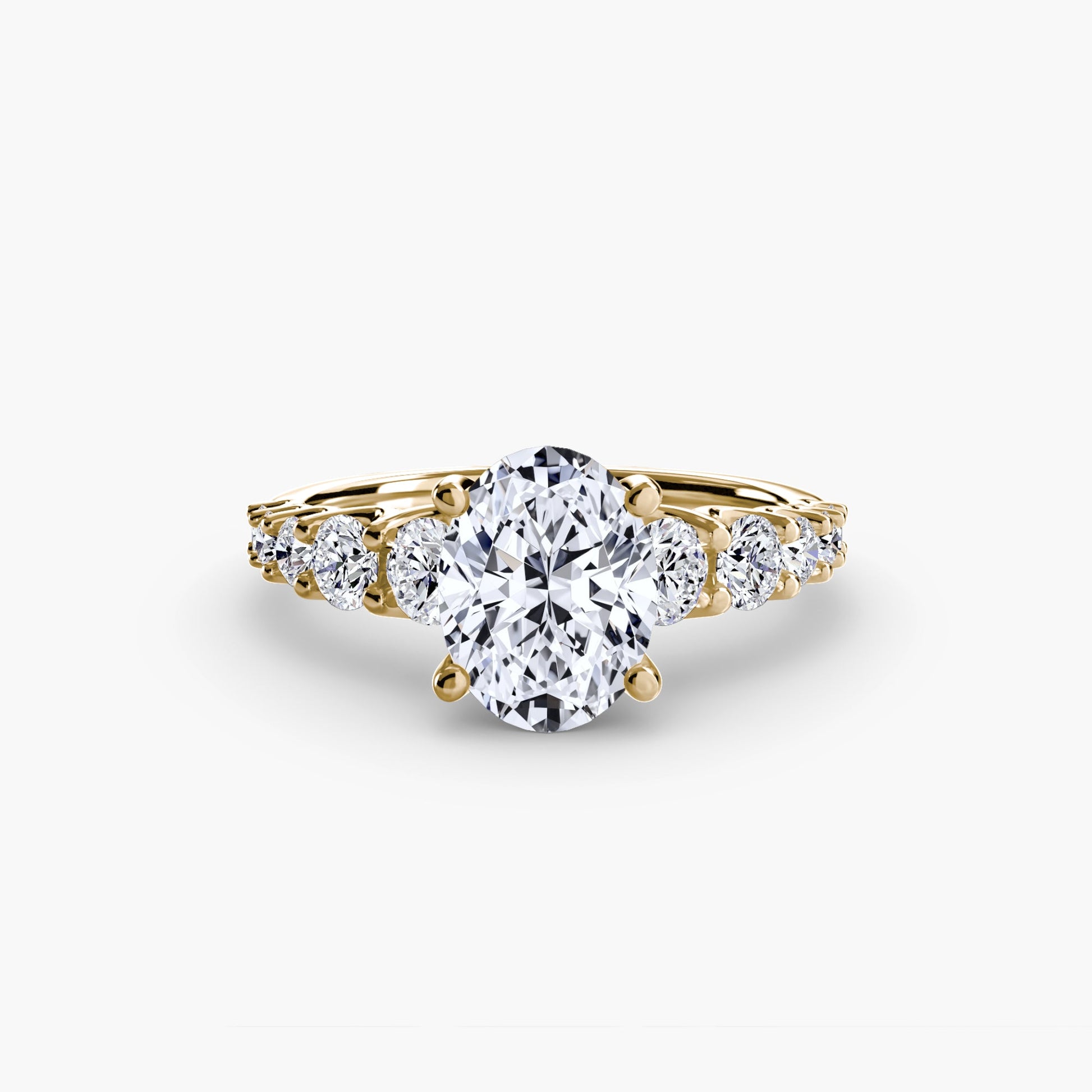 The Graduated Accent Ring - AYKA JEWELS