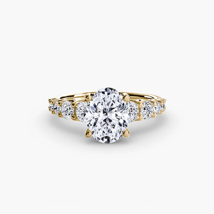 The Graduated Accent Ring - AYKA JEWELS