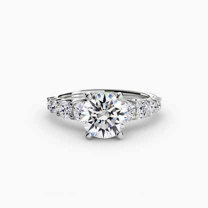 The Graduated Accent Ring - AYKA JEWELS
