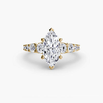 The Graduated Accent Ring - AYKA JEWELS