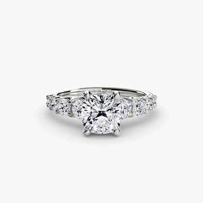 The Graduated Accent Ring - AYKA JEWELS