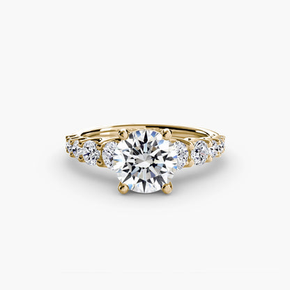 The Graduated Accent Ring - AYKA JEWELS