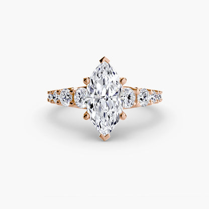 The Graduated Accent Ring - AYKA JEWELS