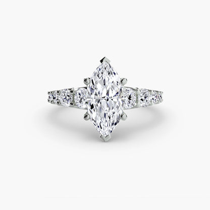 The Graduated Accent Ring - AYKA JEWELS
