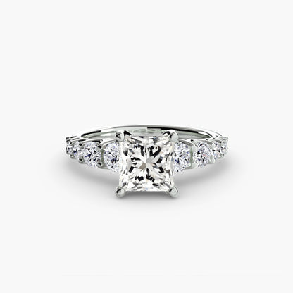 The Graduated Accent Ring - AYKA JEWELS
