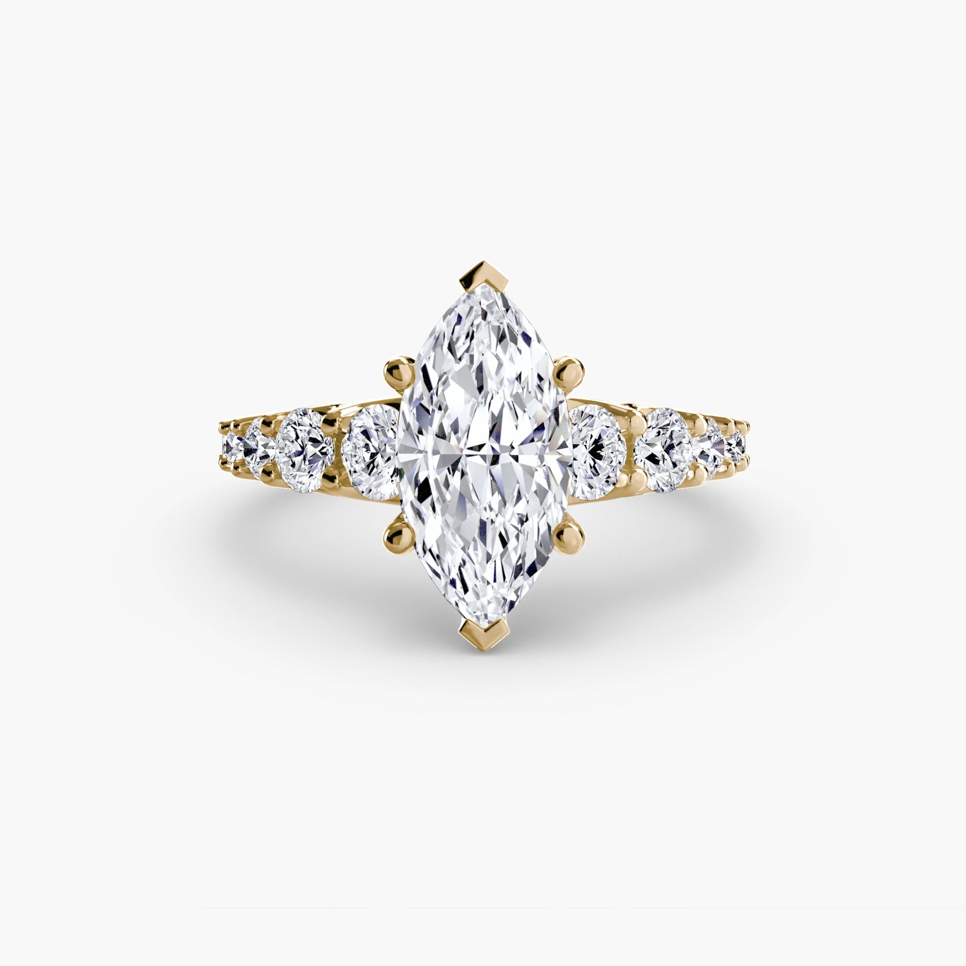 The Graduated Accent Ring - AYKA JEWELS