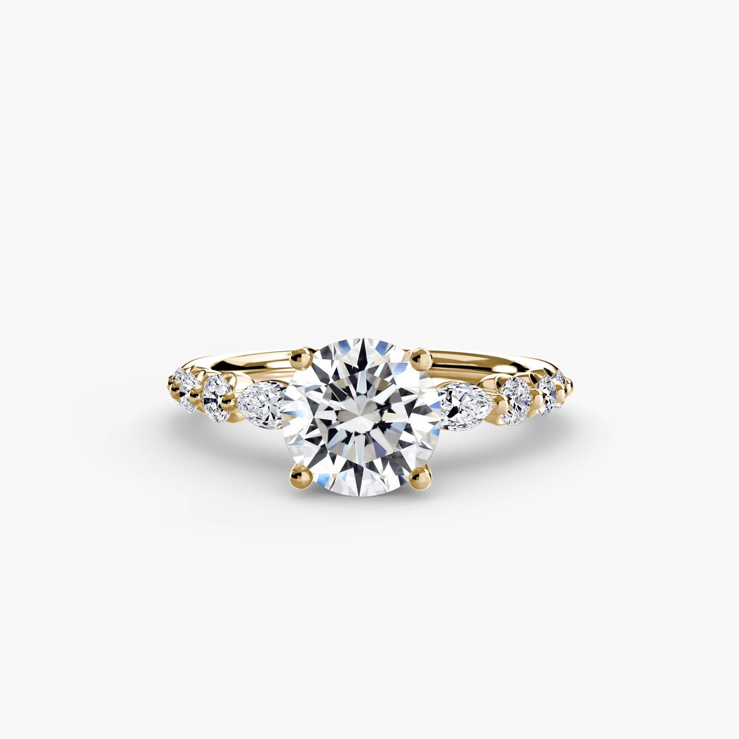 The Tiered Accent Ring - AYKA JEWELS