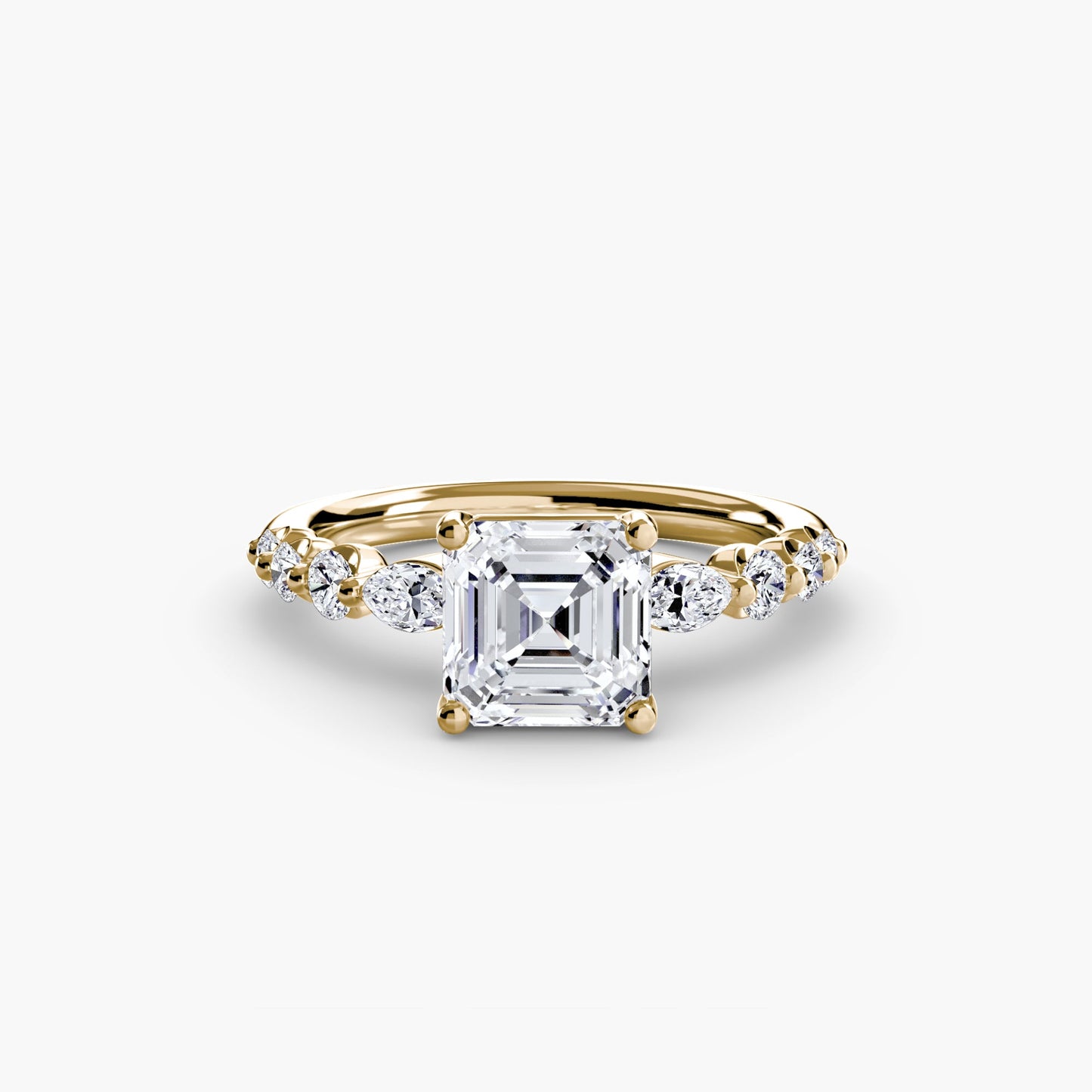 The Tiered Accent Ring - AYKA JEWELS