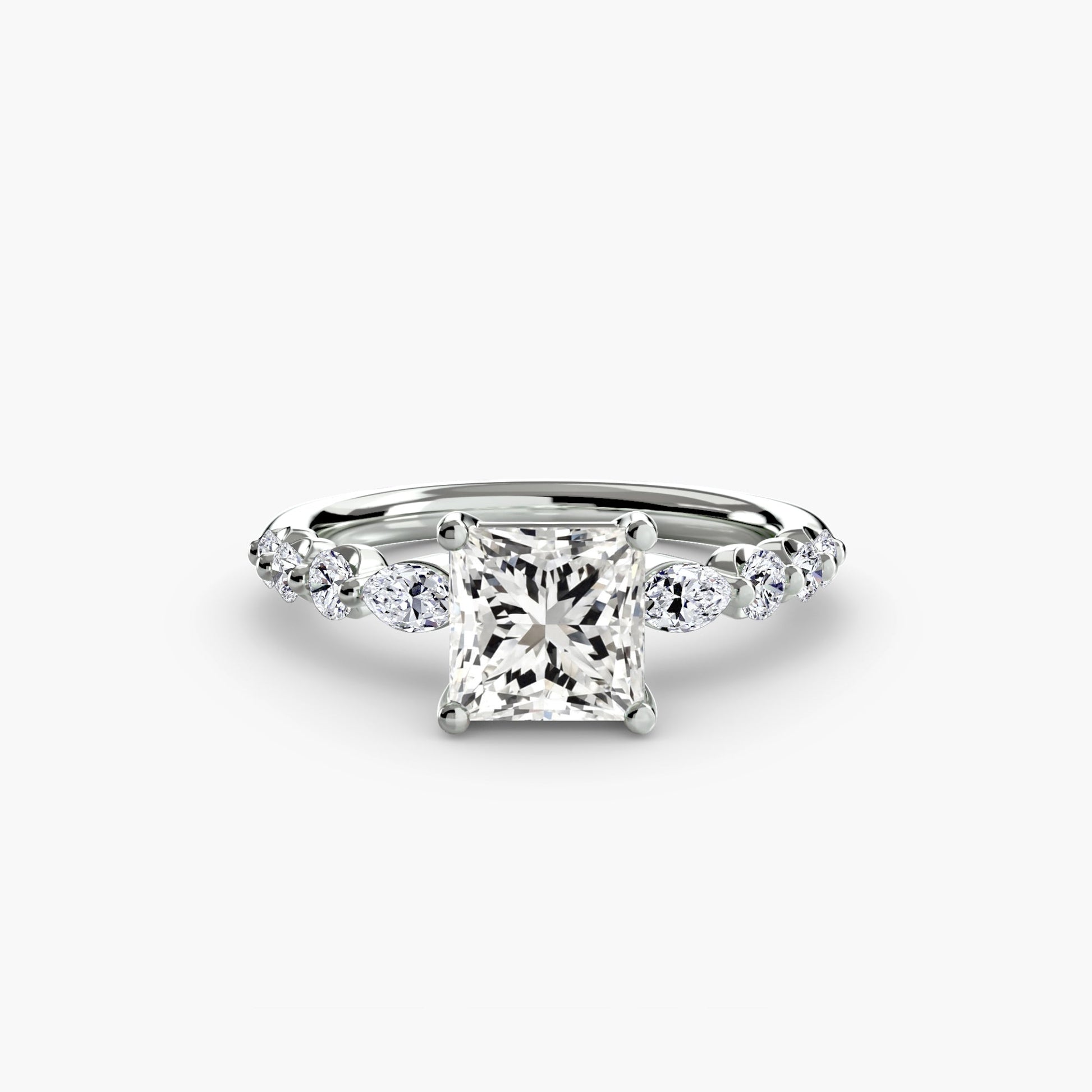 The Tiered Accent Ring - AYKA JEWELS