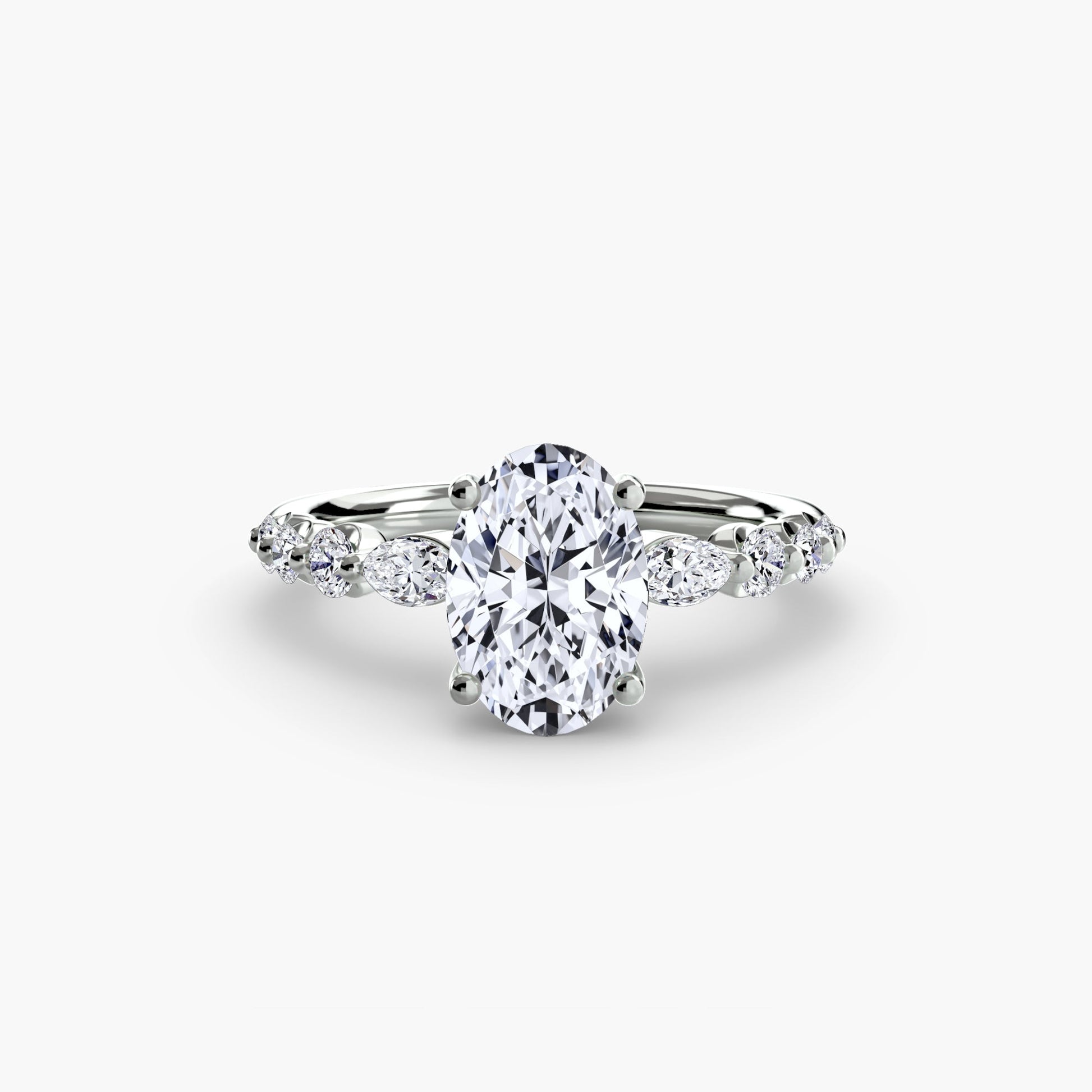 The Tiered Accent Ring - AYKA JEWELS