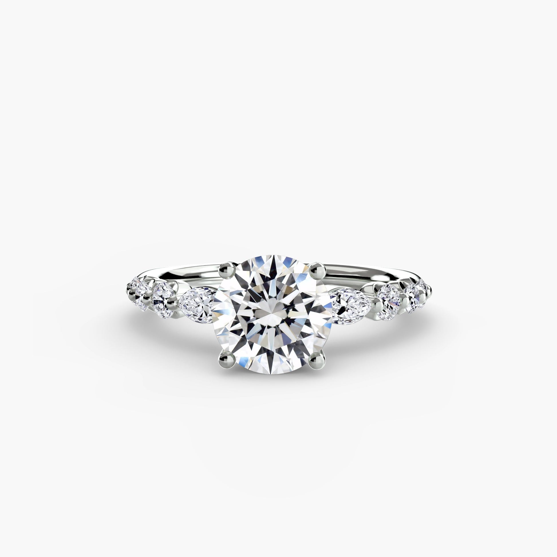 The Tiered Accent Ring - AYKA JEWELS