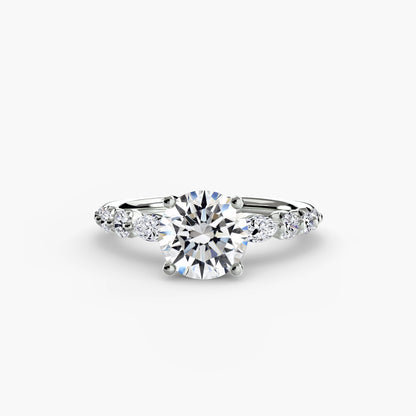 The Tiered Accent Ring - AYKA JEWELS