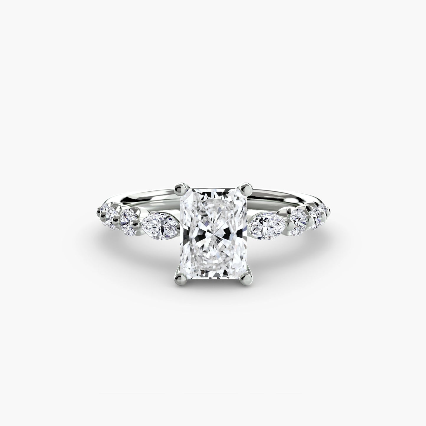 The Tiered Accent Ring - AYKA JEWELS