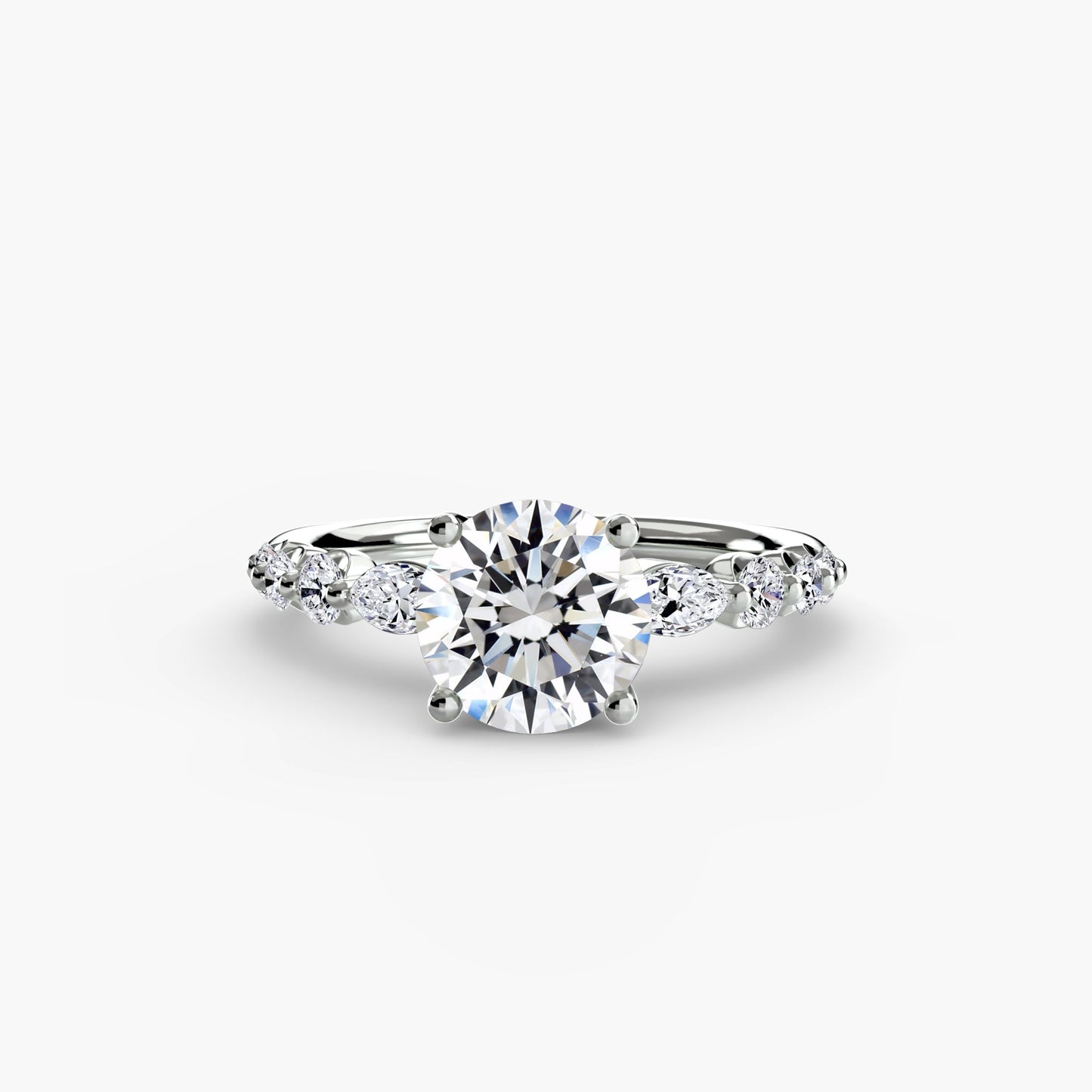 The Tiered Accent Ring - AYKA JEWELS