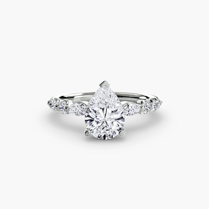 The Tiered Accent Ring - AYKA JEWELS