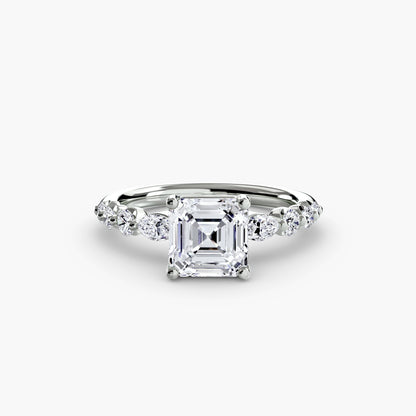 The Tiered Accent Ring - AYKA JEWELS