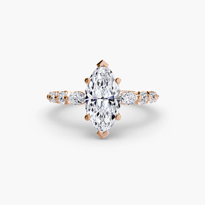 The Tiered Accent Ring - AYKA JEWELS