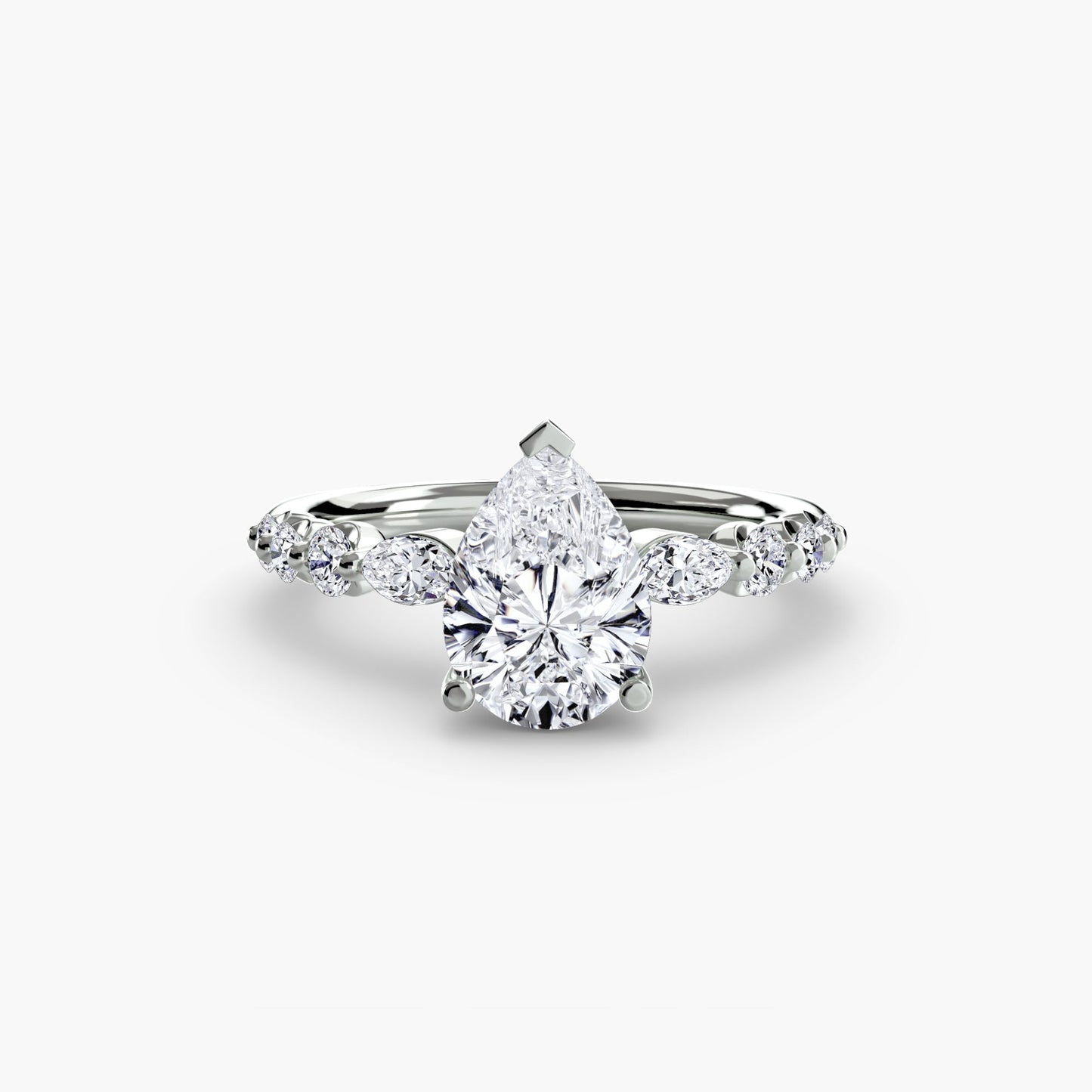 The Tiered Accent Ring - AYKA JEWELS