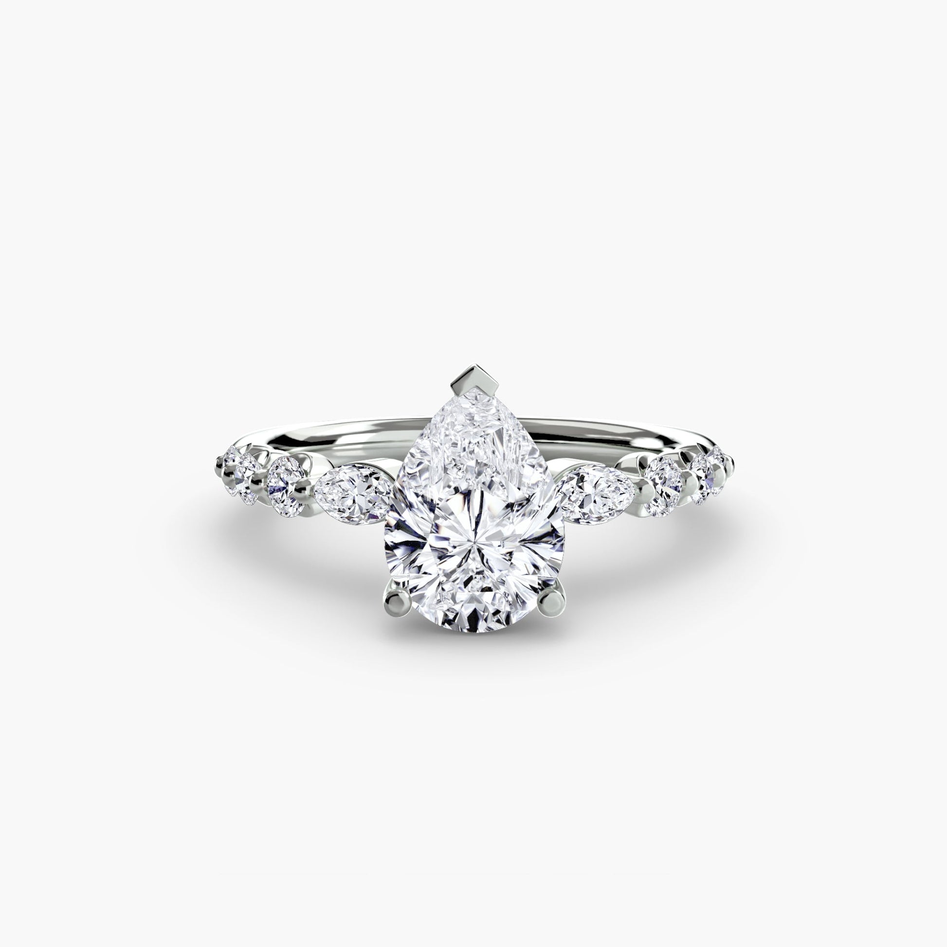The Tiered Accent Ring - AYKA JEWELS
