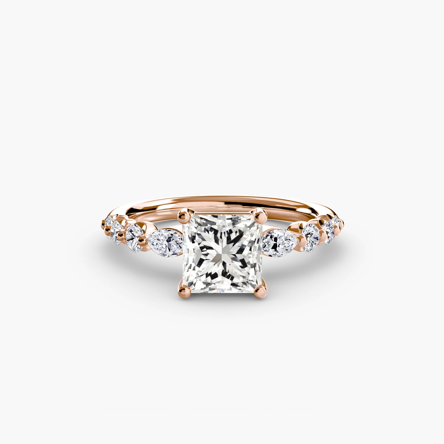 The Tiered Accent Ring - AYKA JEWELS