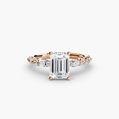 The Tiered Accent Ring - AYKA JEWELS